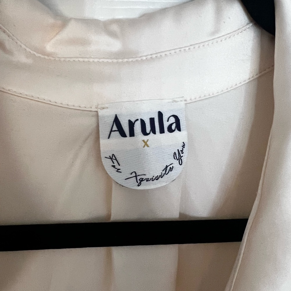 Arula satin button down - Picture 2 of 4